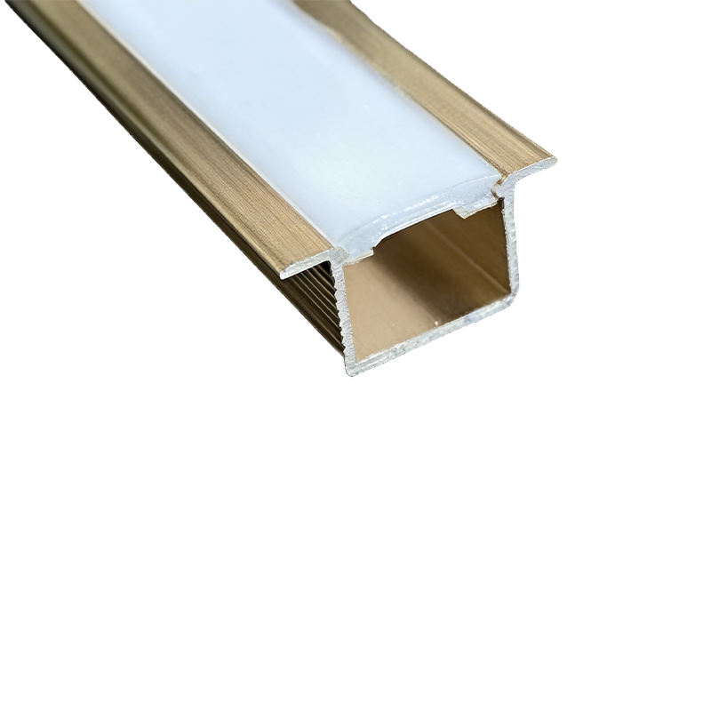 Garisan Aluminium X8 dengan Lampu untuk Reka Bentuk Bercahaya Panel Venir Kayu 8mm